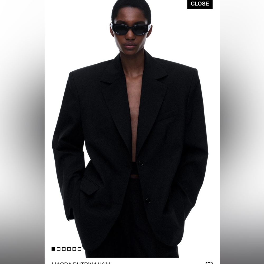 Men's Classic Black Blazer